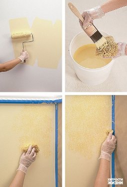 покраска стен